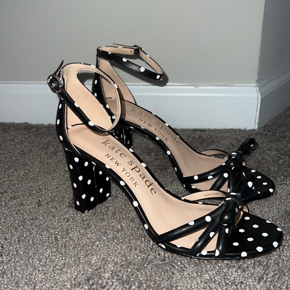 kate spade Shoes Kate Spade New York Flamenco Nappa Sandals Polka